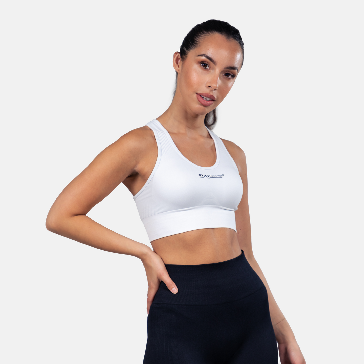 STATSports Women's Performance Sports Bra - White